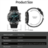 BlueNEXT Sport Smart Watch for Android Phones Smartwatch for Men Women 1.32-Inch Round Touch Screen の画像