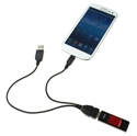 Micro USB Host OTG charging Cable for android mobile phone charging の画像