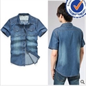 2013 new arrival fashion design cotton fashion men jeans shirts WM001