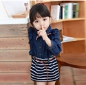 jeans dress for child G89