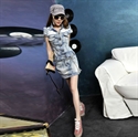 2013 new design jeans long suite for girl G35