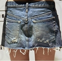 jeans skirts for gilr with fashion design G34