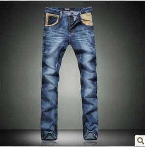 Изображение fashion original straight men jeans MS006