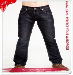 Изображение New Designed Men Coated Denim Jeans Brand-PT-DK25