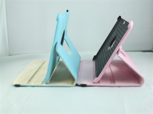Picture of Computer Accessories Adjustable Leechee Veins Samsung Tab Leather Cover for P7300 MID