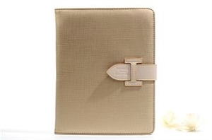 Picture of Atttactive Hermes PU leather case covers with stand for IPAD2 / IPD3