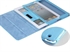 Image de Blue Super Light weight PU Leather Foldable Case for Mini iPad with Waterproof Function