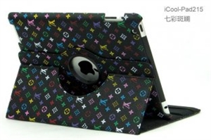 Picture of LV scrawl patterns leather case cover for ipad2