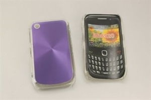 Picture of OEM Cellphone CD Vein Plastic Aluminum Covers Case for Blackberry BB8520