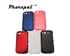 Picture of Red , yellow , gray dull polished plastic back hard  htc protective case for HTC salsa G15
