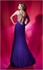 Picture of 2413 2012 Hot Sale Custom Made purple taffeta beaded bridesmaid  party gown2413