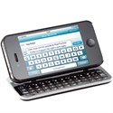 FS09229A Slide Out Tilt Keyboard with backlight iPhone 4 Case