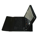 Image de FS00155 Bluetooth Keyboard (silicone) with Leather Case for iPad 3 