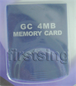 FirstSing  GC028 Memory Card 4M For GAME CUBE