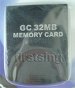 FirstSing  GC031 Memory Card 32M For GAME CUBE