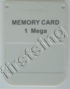 Image de FirstSing  PSX020 1 Mega Memory Card