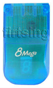 Picture of FirstSing  PSX021 8 Mega Memory Card
