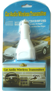 Picture of FirstSing  IPOD004 car charger with wireless transmitter