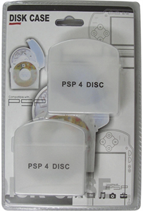Изображение FirstSing  PSP034  4X Disc Holder Case(2 pcs in one set)   for  PSP
