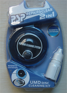 FirstSing  PSP060  UMD Disc Cleaning 2 in 1 kit  for  PSP の画像