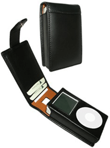 Picture of FirstSing  IPOD037 4G leather case (with clip)  for  Ipod 