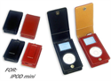 FirstSing  IPOD038   leather case (with clip)  for  Ipod  mini の画像