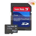 Picture of FirstSing  MC003 SanDisk 2GB Micro SD / TransFlash Compatible
