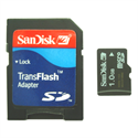 Image de FirstSing  MC004 SanDisk 1GB Micro SD / TransFlash Compatible
