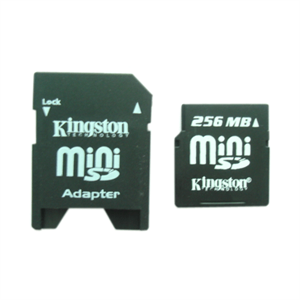 Picture of FirstSing  MC005 Kingston Mini Sd 256 MB