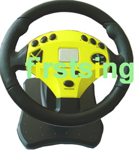 FirstSing  PC029 5in1 full size wheel with pedal and hand brake  for  PS/PS2/XBOX/GC/PC  の画像