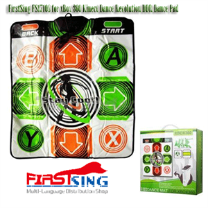 Picture of FirstSing FS17108 for xBox 360 Kinect Dance Revolution DDR Dance Pad