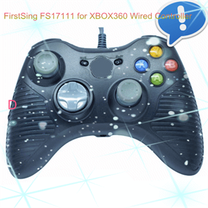 FirstSing FS17111 for XBOX360 Wired Controller Game Joypad Dual Shock Force Feedback の画像