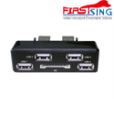 FirstSing FS18158 for PS3 Slim 4 Port USB 2.0 HUB With SD Card Reader