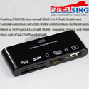 FirstSing FS00124 New Arrival HDMI 5 In 1 Card Reader and Camera Connection Kit Work with /iPad 2/1/iPhone4/iPod4 の画像