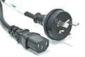 Изображение FirstSing FS33008 Australian Power Cable. C13 Connector To Type I Male 6 Ft