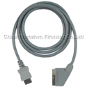 FirstSing  FS19001 Scart Cable  1.8M  for Nintendo Wii 