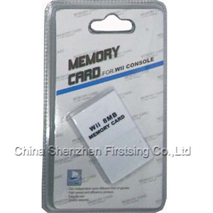 Image de FirstSing  FS19017 8MB Memory Card  for  Nintendo Wii 