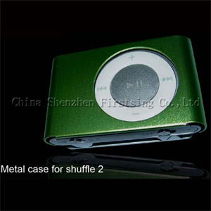 Image de FirstSing  FS09112   Metal Case (Green)   for  iPod  Shuffle  2nd