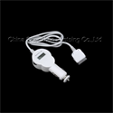 FirstSing  FS09126 2 in 1  FM Transmitter ( FM Transmitter with Car charger)   for  iPod の画像