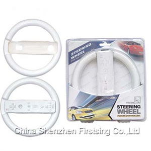 Picture of FirstSing  FS19051 Mini Steering Wheel  for  Wii 