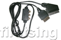 Picture of FirstSing  PSX2032  RGB with AV BOX Gold Cable  for  PS2