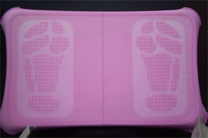 Изображение FirstSing FS19104 Fit Silicon Case With Footprint pattern  For Wii 