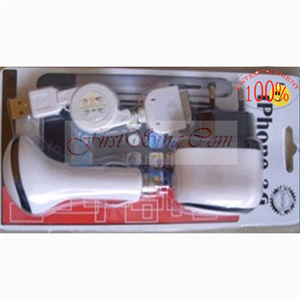 FirstSing FS21125 3 in 1 Charger Kit for iPhone 3G/iPhone/iPod の画像