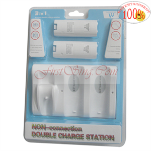 FirstSing FS19234 for Wii Wireless Double Charger Station  の画像