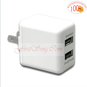 Image de FirstSing FS21133 USB Power Adapter for iPhone 3G