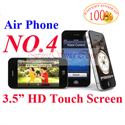FirstSing FS31003 Unlocked Air cell phone 8GB NO.4 WIFI JAVA 3.5 inch HD Touch