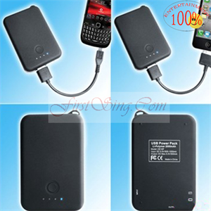 Изображение FirstSing FS00051 USB Emergency Charger Pack for iPad/iPhone 4G/iPhone 3GS/iPod/PSP/NDS