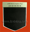 Image de FirstSing FS01001 USB Multimedia Mouse Pad