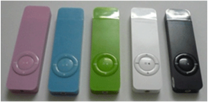 Image de FirstSing FS08032 4GB Chewing Gum Diehards Flash Drive  MP3 Player