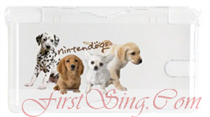 Picture of FirstSing FS15075 Crystal Case Nintendogs for Nintendo DS Lite (NDSL)